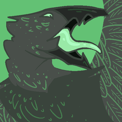 Digital Bust with Flat Colors